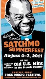 Volunteer at the 2011 Satchmo Summerfest